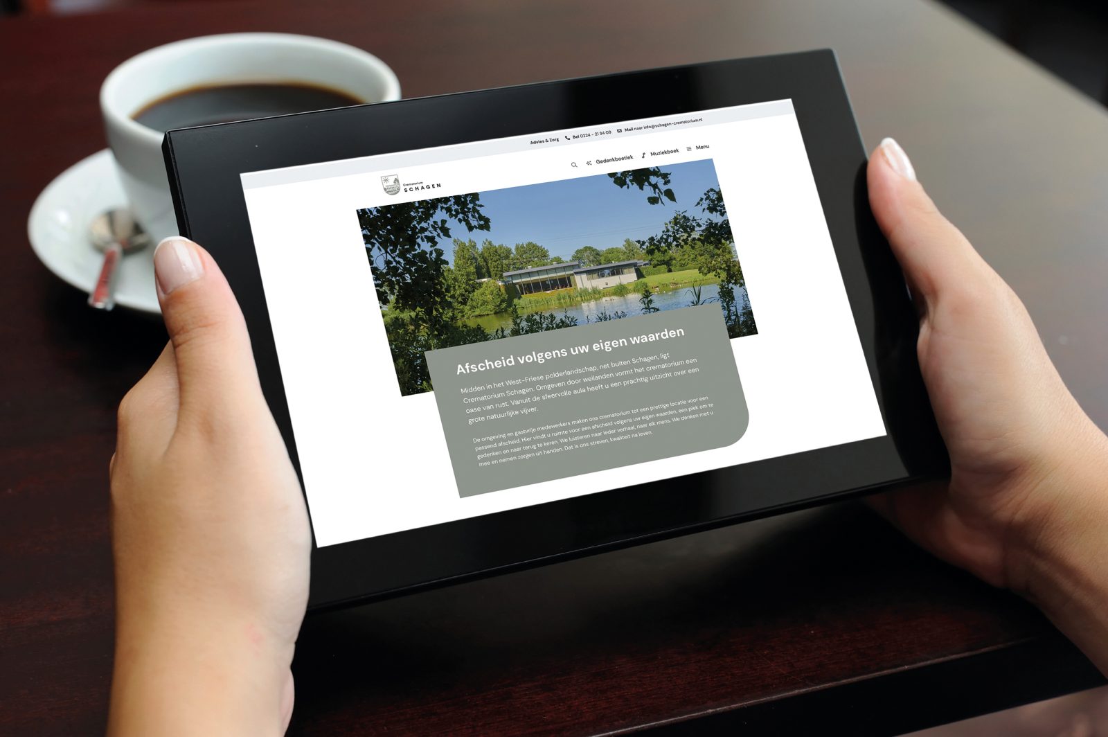 Een nieuwe website